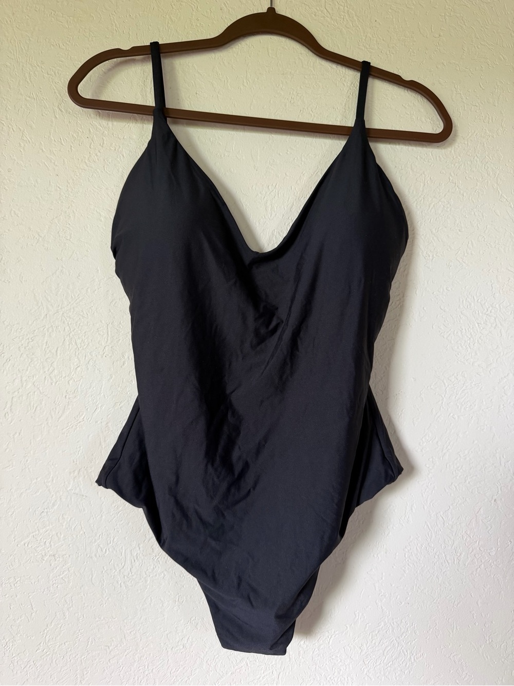 NWT JCrew Classic Black One-Piece Swimsuit